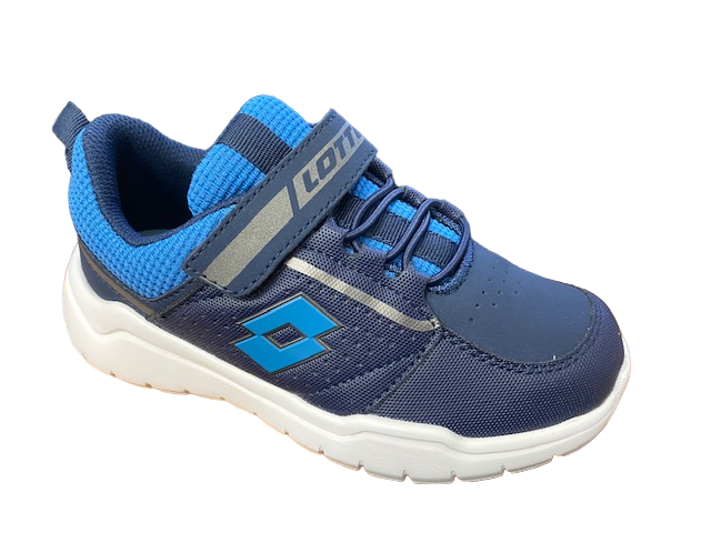 Lotto Scarpa da ginnastica con laccio elastico da bambino Spacelite AMF II CL S 218185 8EW blu