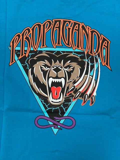 Propaganda T-shirt Grizzly 117 59 turchese
