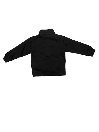 Champion Tuta da ragazza con zip intera garzata 404501 KK001 NBK nero