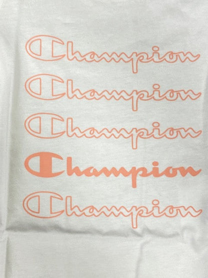 Champion maglietta maniche corte da bambina 404389 WW001 WHT bianco