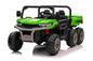 Kids' Electric Jeep Transporter 24 V – 6 Wheels – Green