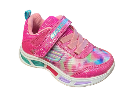 Skechers S Lights Litebeams Dance N Glow 10921N NPMT neon pink multi