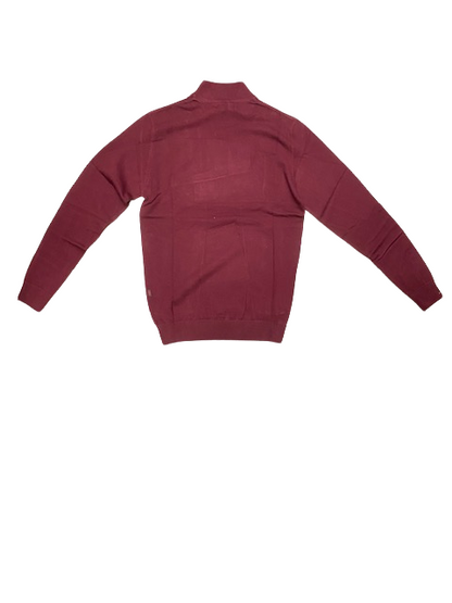 Trez maglia da uomo collo alto Mill-VN M45835 171 bordeaux