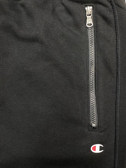 Champion Pantalone garzato con zip alle tasche e polsino al fondo gamba 217425 KK001 NBK black