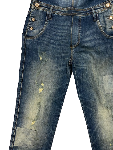 Gaudì Salopette Jeans da donna Naomi 73BD26261 00 blu slavato
