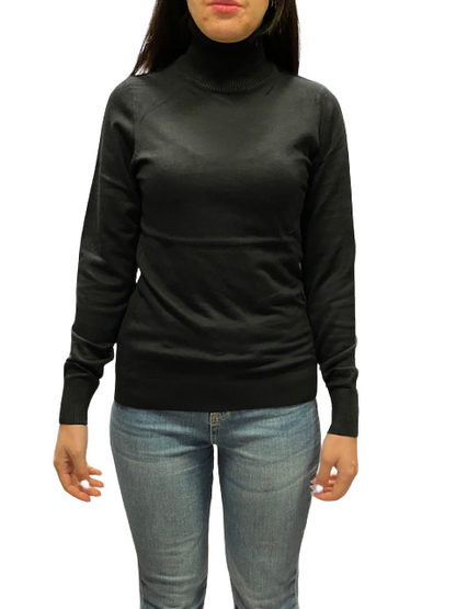 b.young Maglia da donna a dolcevita Bypimba Rollneck 20811103 200451 black