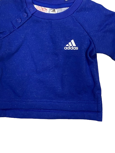 Adidas Tuta infant da bambino I Fi 3s Logo j H28837 royal-white