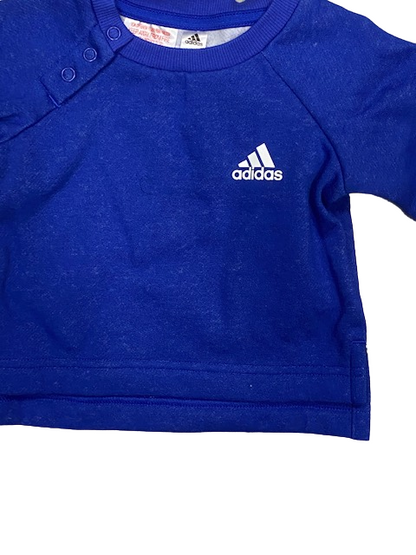 Adidas Tuta infant da bambino I Fi 3s Logo j H28837 royal-white