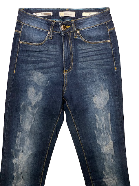 Gaudi pantalone Jeans da donna Kiera J59.13/07Z blu