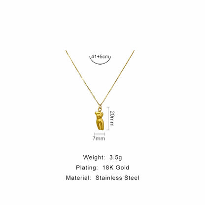 Collana con manichino