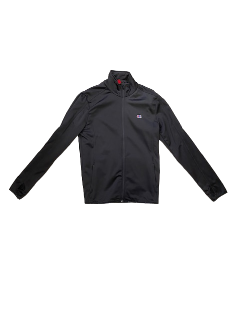 Champion Giacca in poliestere da uomo con cerniera intera 209697 KK001 NBK nero