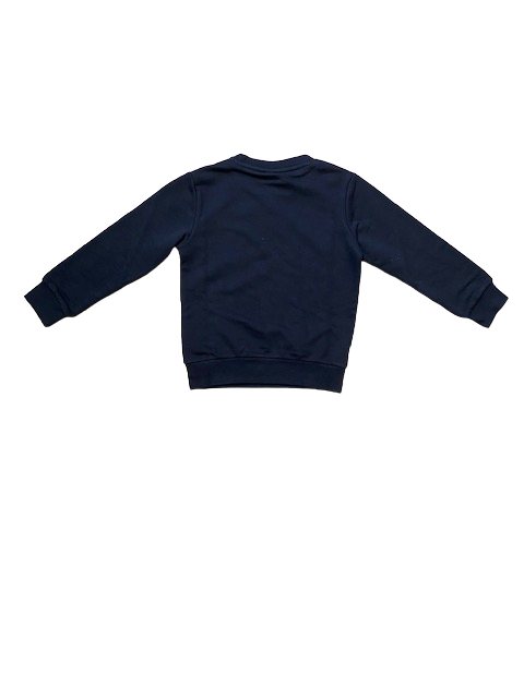 Champion Felpa Girocollo da ragazzo Legacy American Classics-Ultra Light Powerblend Logo Small 306291 BS501 NNY blu