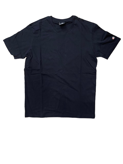 Champion 2 T-shirt da uomo manica corca Legacy American C-Logo 218543 WW001 WHT/NNY bianco-blue marino