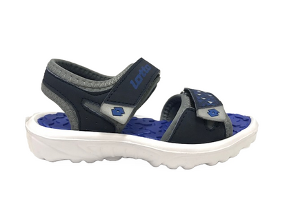 Lotto Las Rochas II CL sandalo da bimbo S2159 aviator-pebble