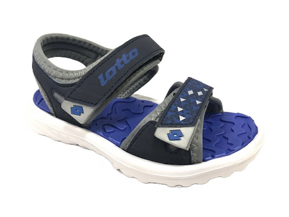 Lotto Las Rochas II CL sandalo da bimbo S2159 aviator-pebble