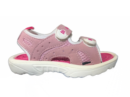 Lotto sandalo da bambina Las Rochas Infant R1041 lt pink/lt fux