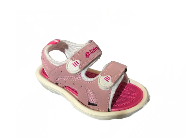 Lotto sandalo da bambina Las Rochas Infant R1041 lt pink/lt fux