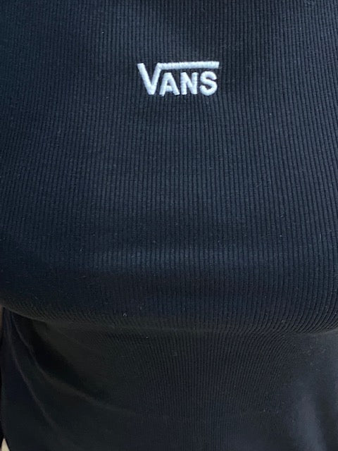 Vans vestitino a costine da ragazza Jessie Dress VN0A5LMEY281 black-white