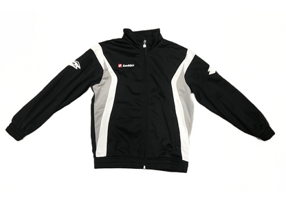 Lotto tuta sportiva da ragazzo Suit stars PL cuff JR M5262 black-white-putty