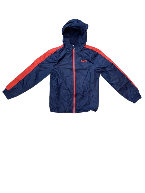 Levi's Kids Giacca a vento da ragazzo  LVD Core Windbreaker 9EH380-BCF blu rosso