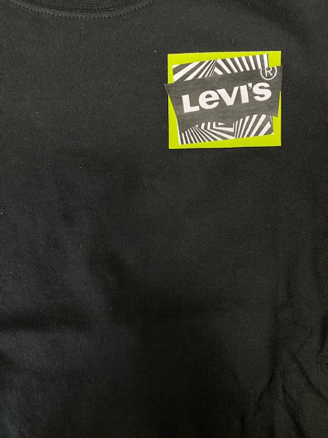 Levi's T-shirt manica corta da ragazzo Multi Hit Illusion Logo Tee 9EH897-023 black