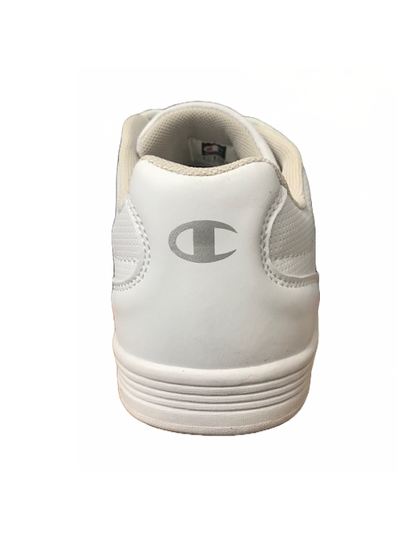 Champion scarpa sneakers da bambino in pelle 1980s B S30721-S17-006 bianco