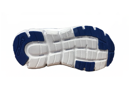 Champion scarpa da ginnastica da bambino in tela con strappo Low Cut Combo S30912-S18-BS517 blu