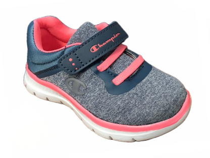 Champion Low Cut Shoe Softy G TD scarpa sneakers da bambina in tela con strappo S31224-S17-BS014 Delf