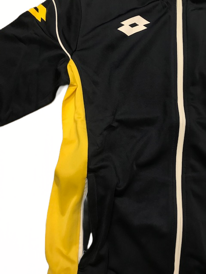 Lotto tuta sportiva da ragazzo Suit stars EVO PL RIB JR R9757 navy-yellow