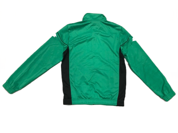 Lotto Tuta sportiva da ragazzo Suit Stars EVO PL RIB R9755 verde-nero