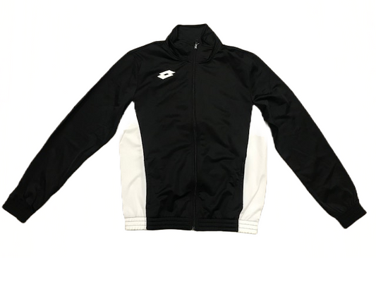 Lotto felpa in poliestere da bambino Sweat Delta T1965 nero bianco