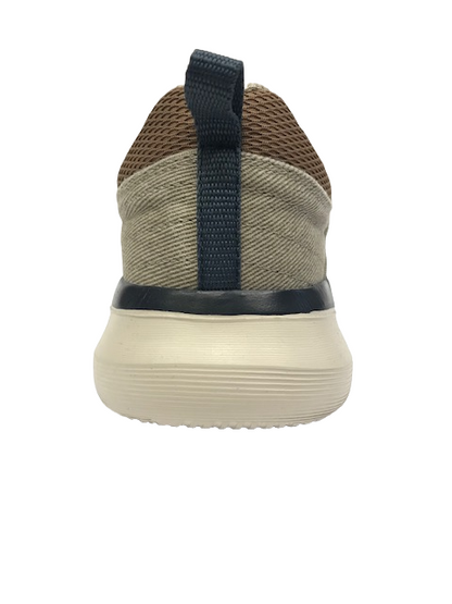 Skechers Delson 2.0 Larwin Sneakers Uomo Sabbia Memory Foam - 210025-SND