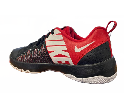 Nike Scarpa Basket Junior Team Hustle Quick Rossa Nera - 922680-002
