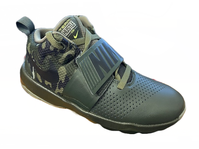 Nike scarpa da basket da junior Team Hustle 8 881941 301 olive