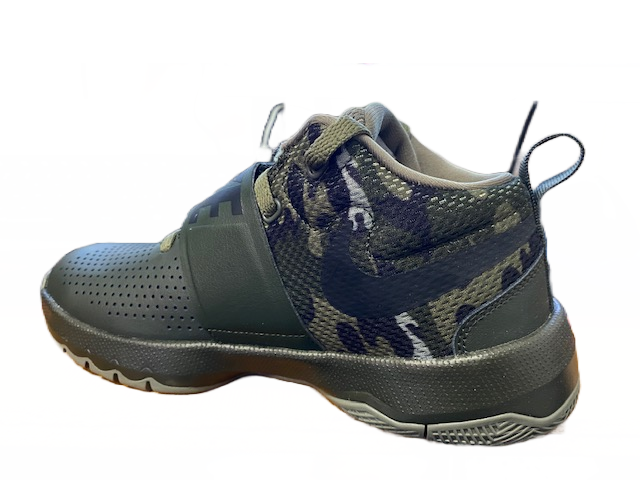 Nike scarpa da basket da junior Team Hustle 8 881941 301 olive