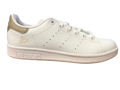 Adidas Originals Stan Smith W sneakers basse da donna GV7584  Primegreen cloud white-hemp-gold metallic