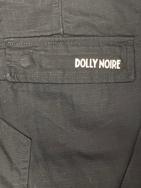 Dolly Noire Pantalone Cargo Ripstop PA901-PD-01 Black – stile urban, resistente, versatile