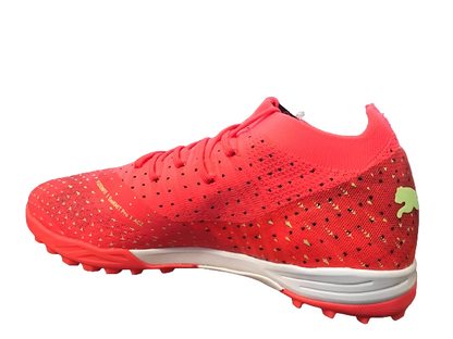 Puma Scarpa da calcetto alta con calzino Future Z 3.4 TT 107002 03 coral-fizzy-black-salmon