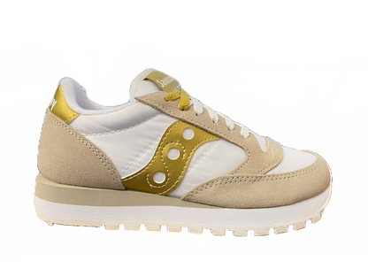 Saucony Originals Jazz Original S1044-611 White Gold – Sneakers Donna