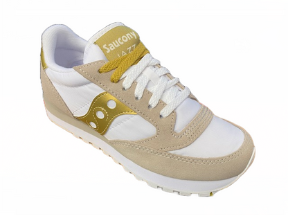 Saucony Originals Jazz Original S1044-611 White Gold – Sneakers Donna
