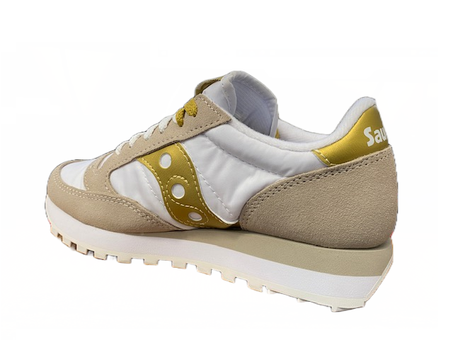 Saucony Originals Jazz Original S1044-611 White Gold – Sneakers Donna