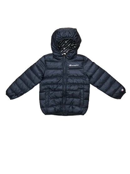 Champion Piumino con cappuccio unisex 306197 BS501 NNY navy