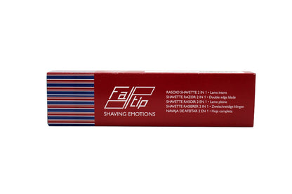 Fatip Rasoio Shavette 2 In 1 Open Comb Cromata\art.42155