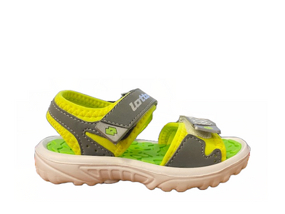 Lotto Las rochas II CL sandalo da bimbo S2161 pebble-yln saf