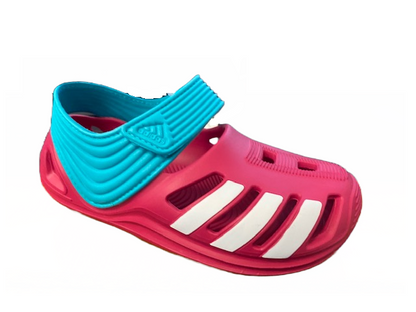 Adidas Zsandal C sandalo da bimbo S78572 biopink-ftwwht-shogrn