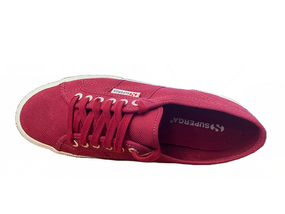 Superga scarpa sneakers in tela  2750-cotu S000010 104 scarlet