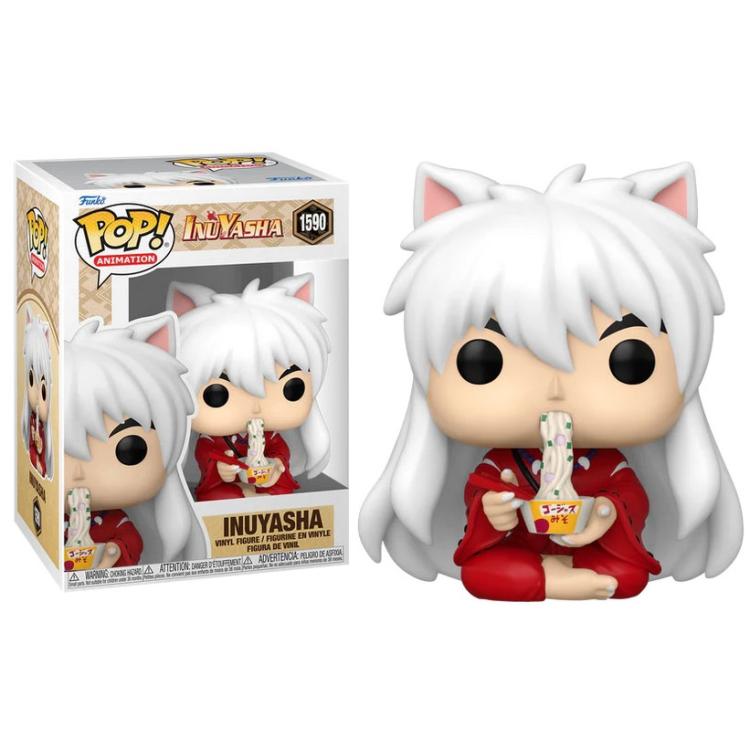 Funko Pop! Animation Inuyasha S3 - (1590) Inuyasha mit Nudeln Vinylfigur 9 cm