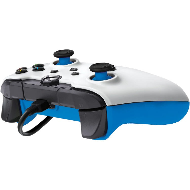 Pdp Controller Xbox Series X|S Pc Offizieller kabelgebundener Pad Gamecontroller Weiß (Ion White)