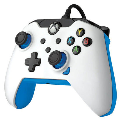 Pdp Controller Xbox Series X|S Pc Offizieller kabelgebundener Pad Gamecontroller Weiß (Ion White)