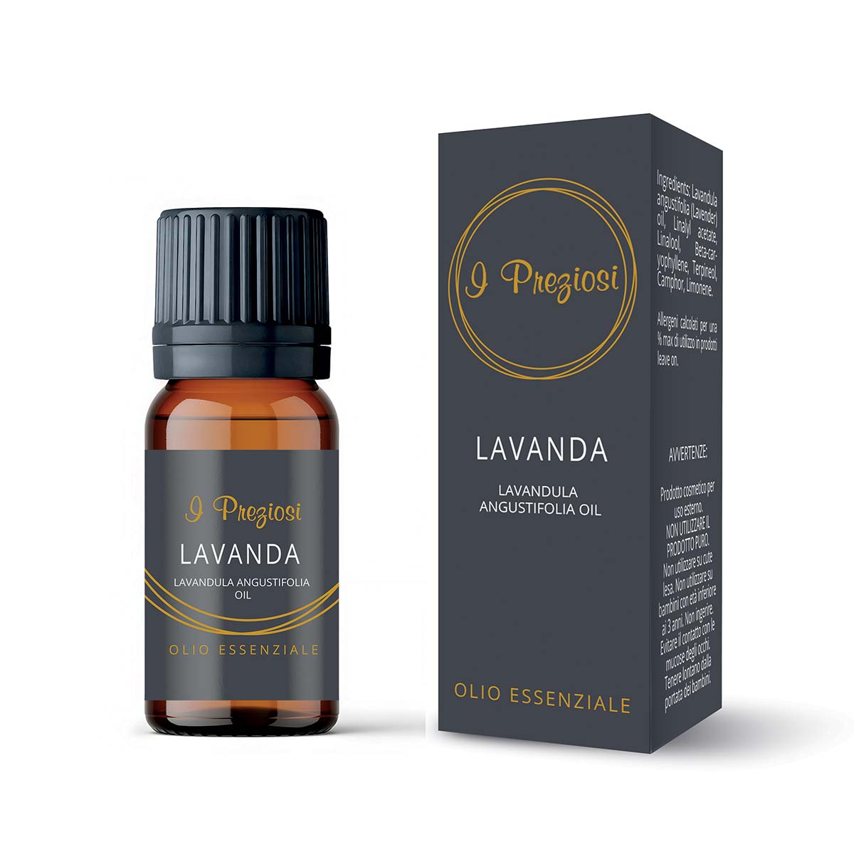 I Preziosi Ätherisches Lavendel Angustifolia Öl – Entspannend und beruhigend 10 ml